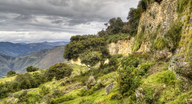 Bergpanorama auf Perureisen