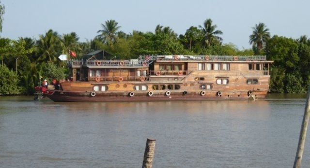 Flusskreuzfahrt durch das Mekongdelta