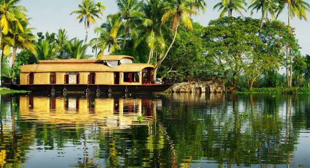 Die Backwaters von Kerala