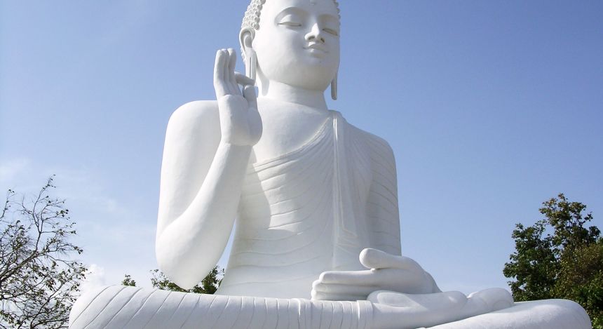 Buddha-Statue in Sri Lanka