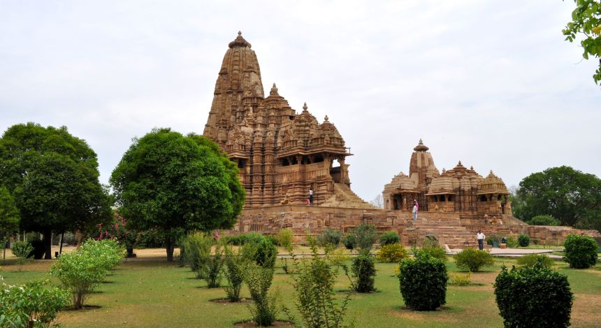 Die Tempel von Khajuraho, Indien 