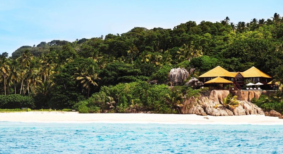 Strand von Fregate Island, Seychellen