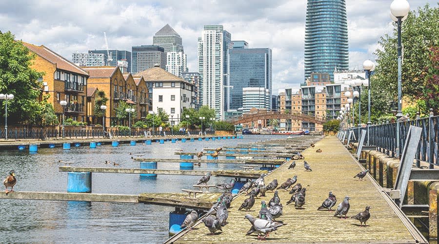 Isle of Dogs, one of the best places to live in East London