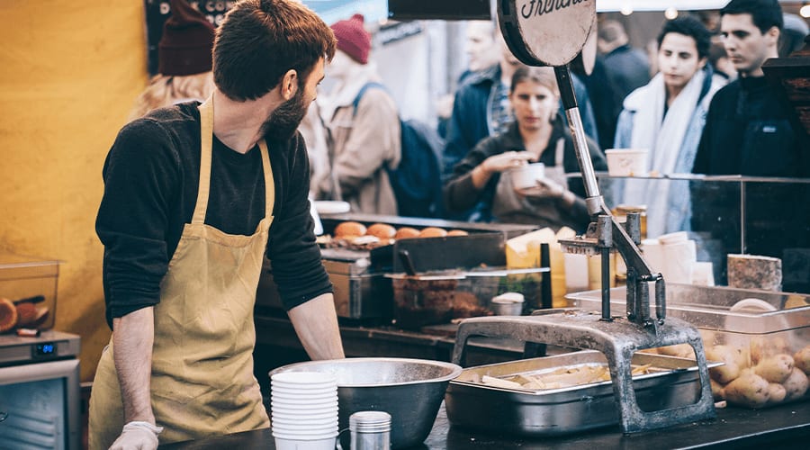 Upmarket in Spitalfields