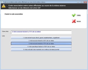 Code association sixoul - Eugenol