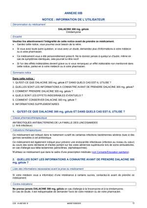 Dalacine fcnydo - Eugenol