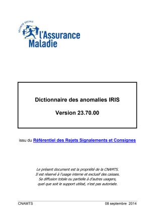 Iris dic anomalies scp23 - Eugenol