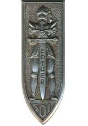 Insigne régimentaire du 501e régiment de chars de combat  devise en tuer n5kw5t - Eugenol