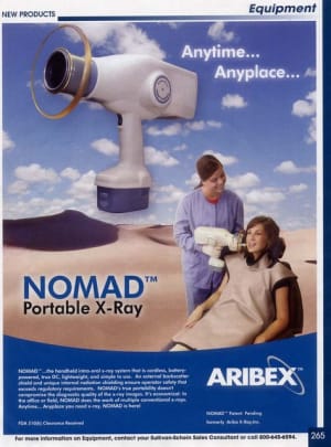 Nomad portable x ray s1oush - Eugenol