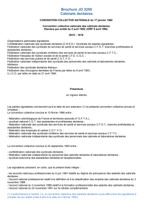 Convention collective assistante dentaire optjox - Eugenol