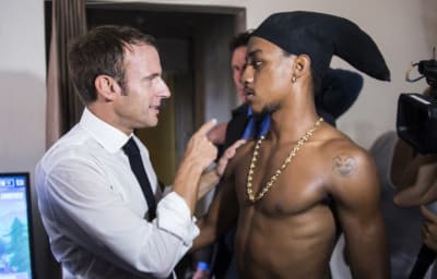 960x614 emmanuel macron alle rencontre jeune homme sorti prison apres braquage g4tfho - Eugenol