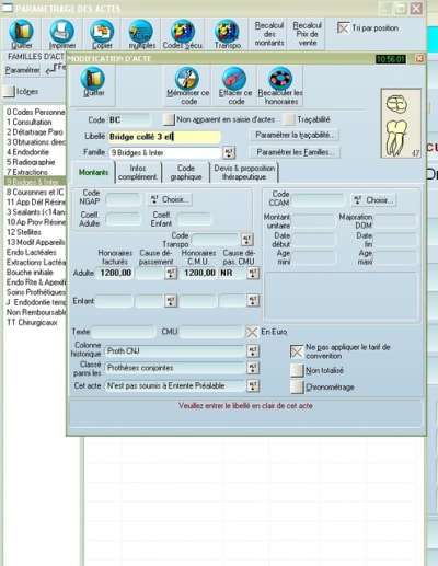 Bridge colle aximoe - Eugenol