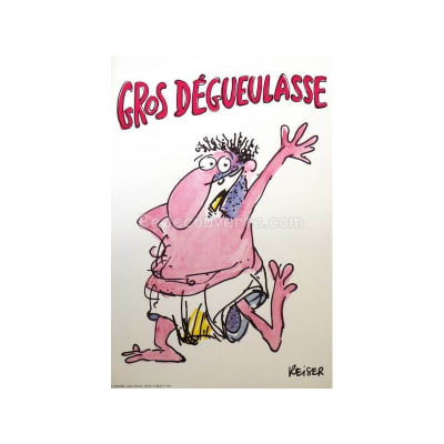 Affiche poster bd reiser gros degueulasse de6kkr - Eugenol