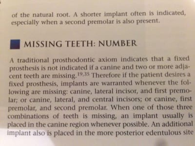 Missing teeth hewrme - Eugenol