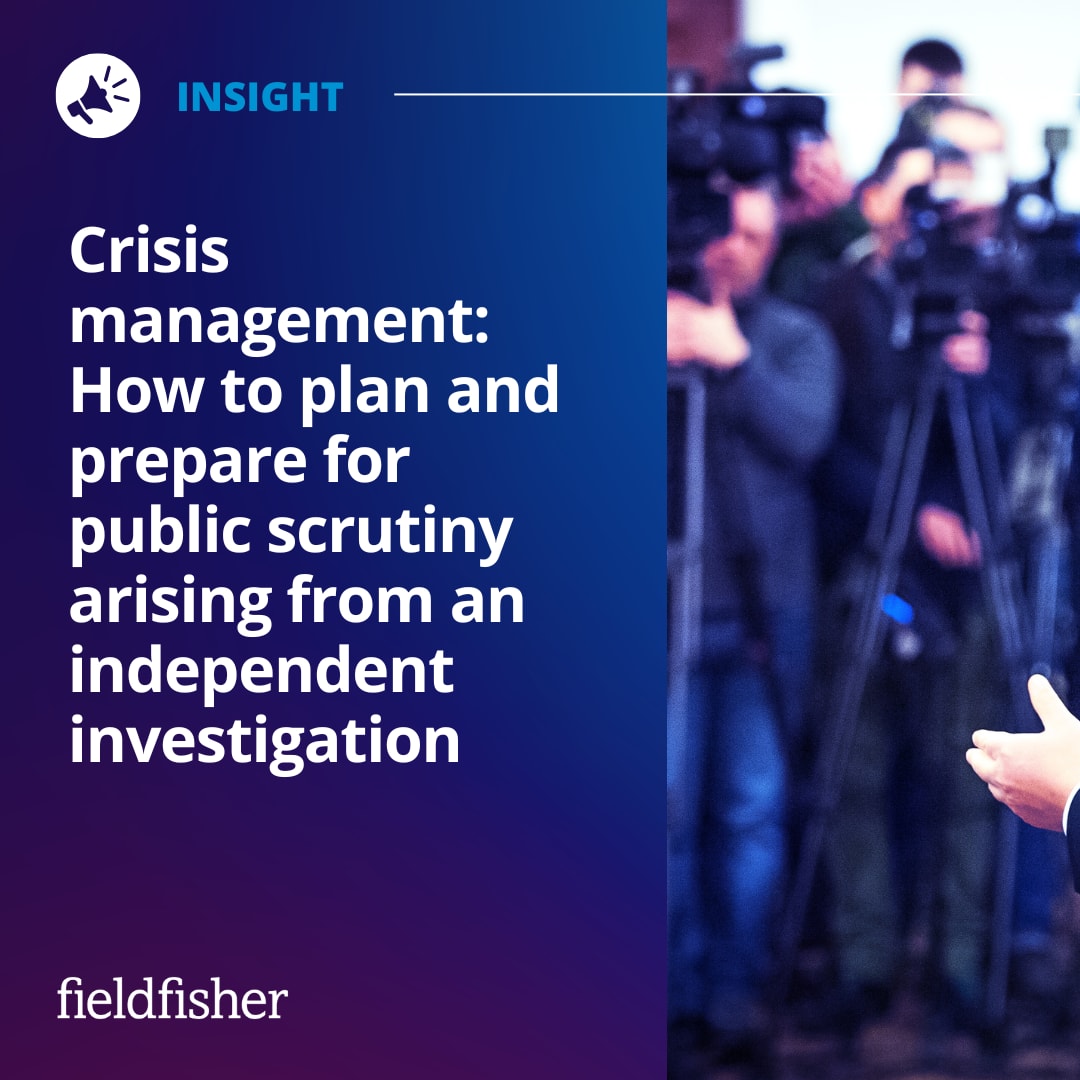 Crisis management: How to plan and prepare for public scrutiny arising ...