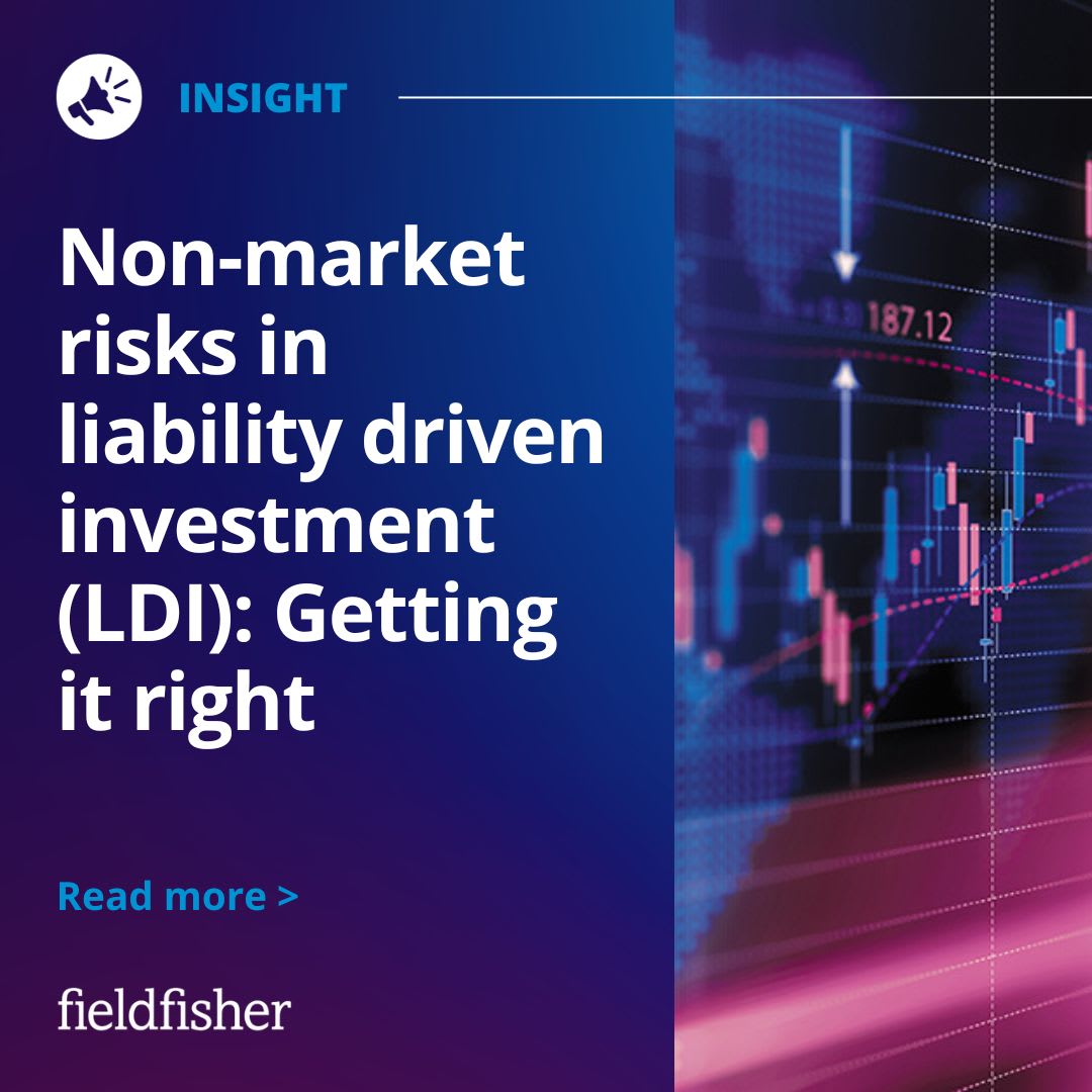 Non-market risks in liability driven investment (LDI): Getting it right ...