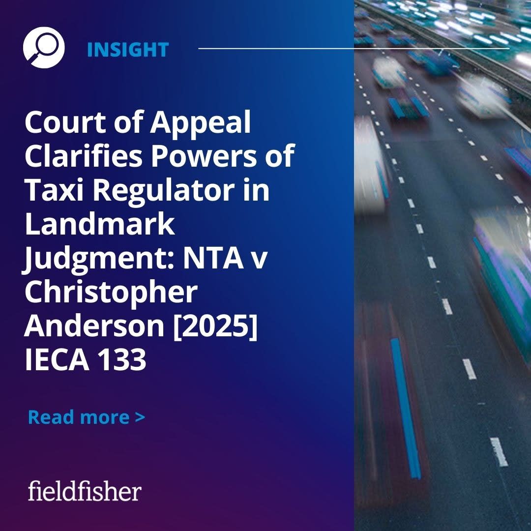 Court of Appeal Clarifies Powers of Taxi Regulator in Landmark Judgment ...