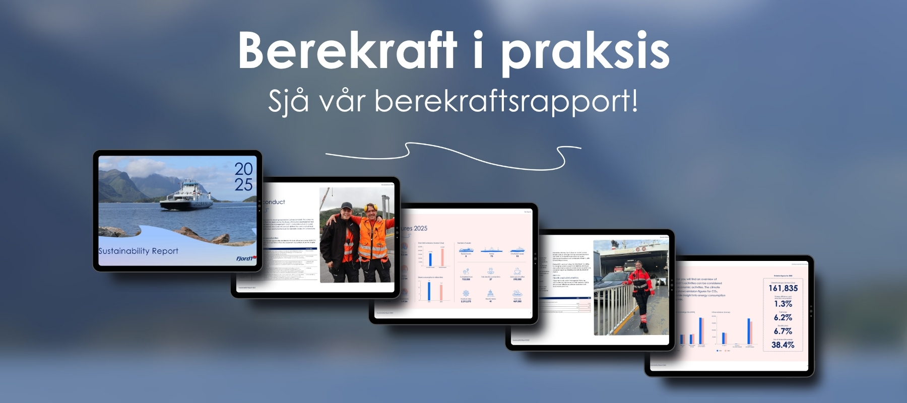 Berekraftsrapportane våre