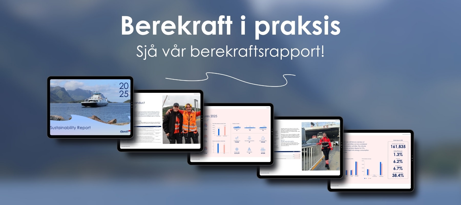 Berekraftsrapportane våre