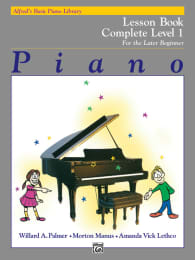 Alfred's Basic Piano Course: Lesson Book Complete 1 (1A/1B)