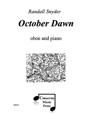 October Dawn | Notebutikken