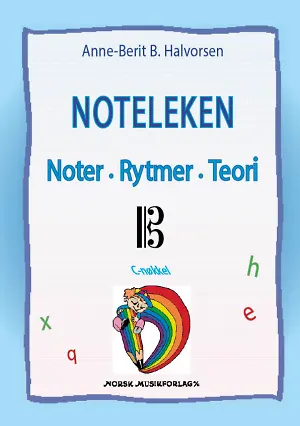 Noteleken  C-nøkkel. Noter, Rytmer, Teori
