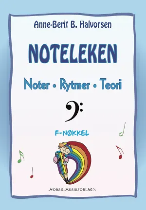Noteleken  F-nøkkel. Noter, Rytmer, Teori