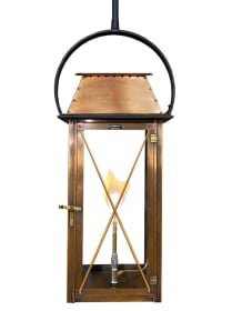 Carriage House wall lantern with Carriage scroll