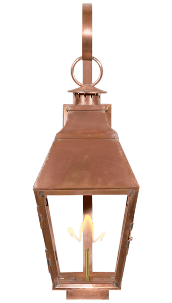 Old World Gas Copper Lantern