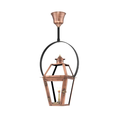 Orleans Half Yoke Gas Copper Lantern by Primo