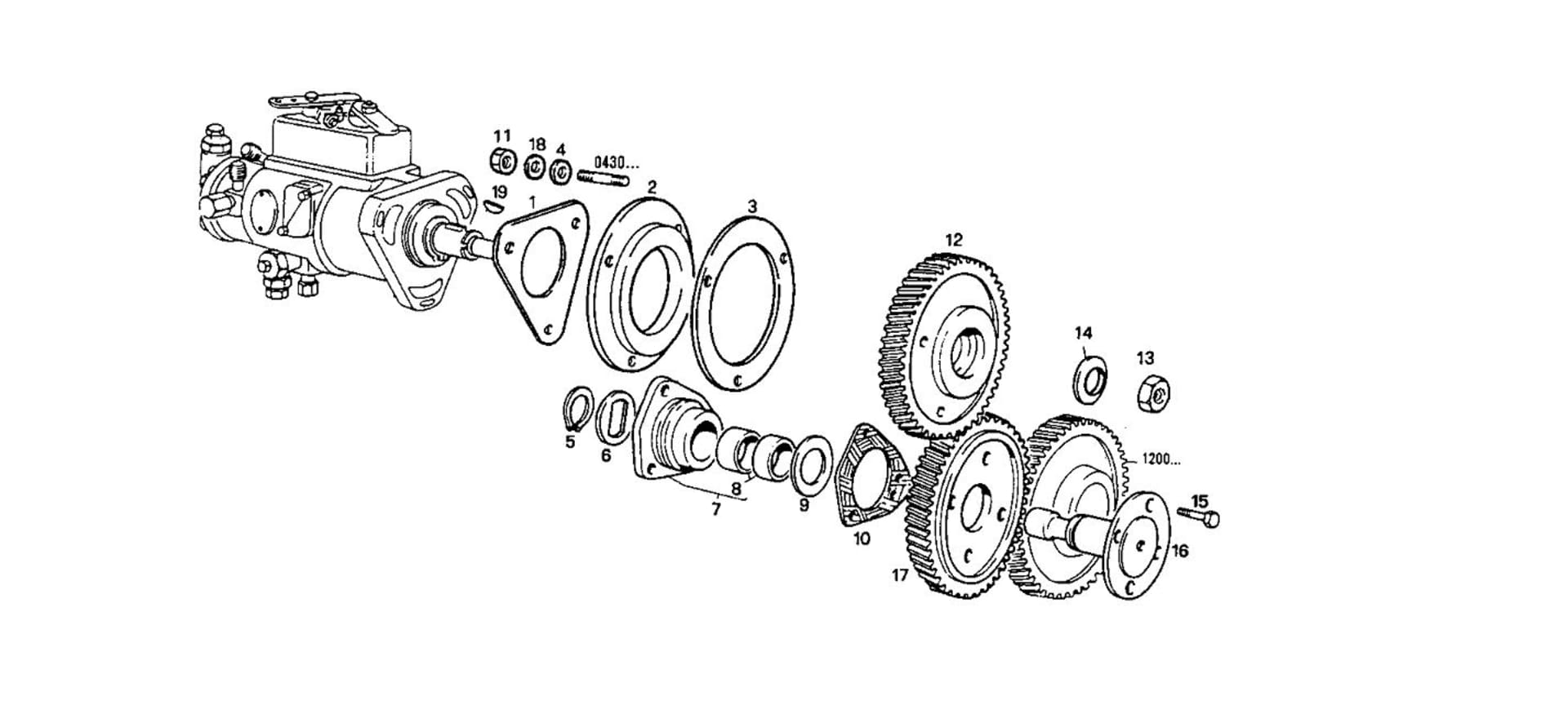 INJECTION PUMP DRIVE