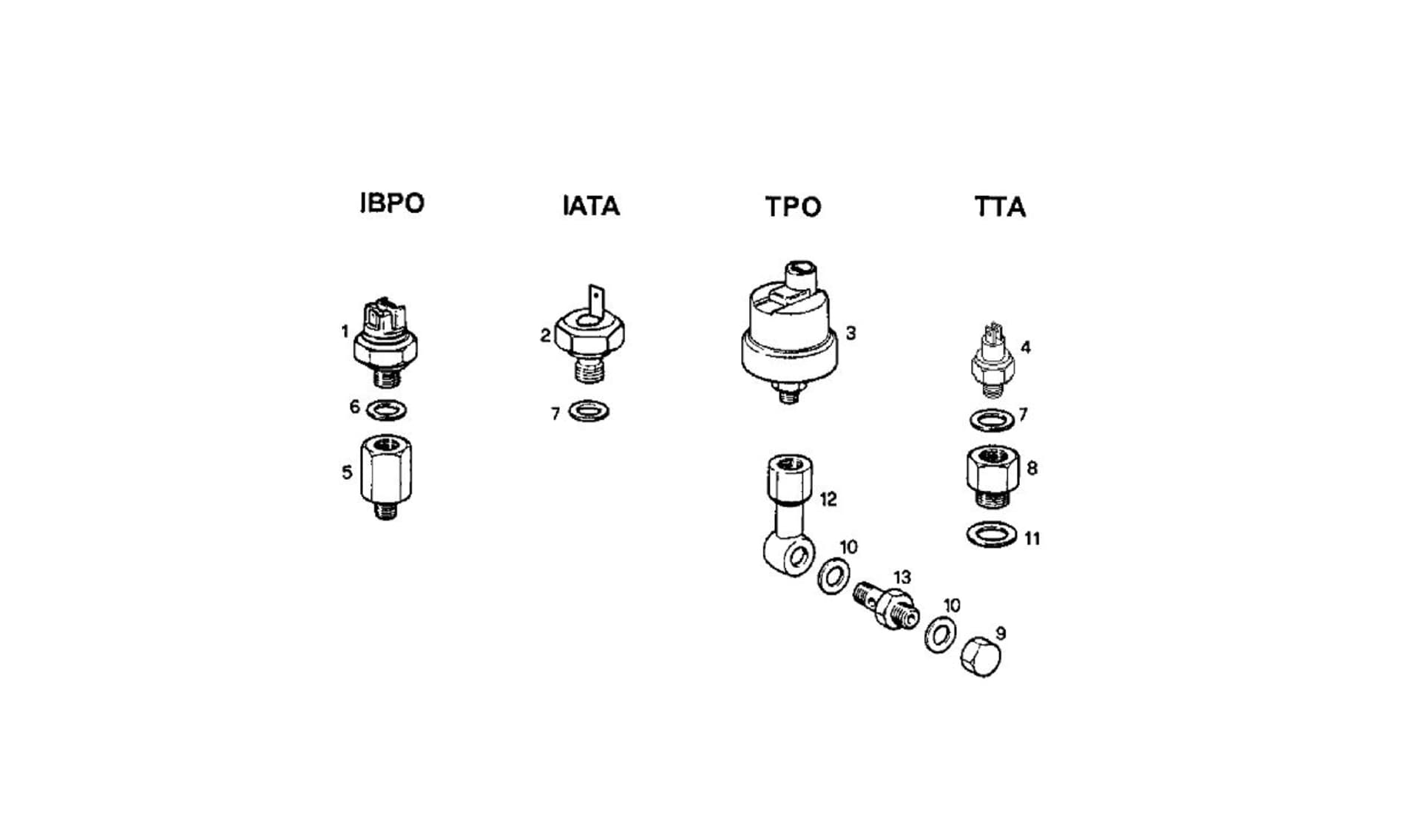 SENDER UNITS FOR INSTRUMENTS
