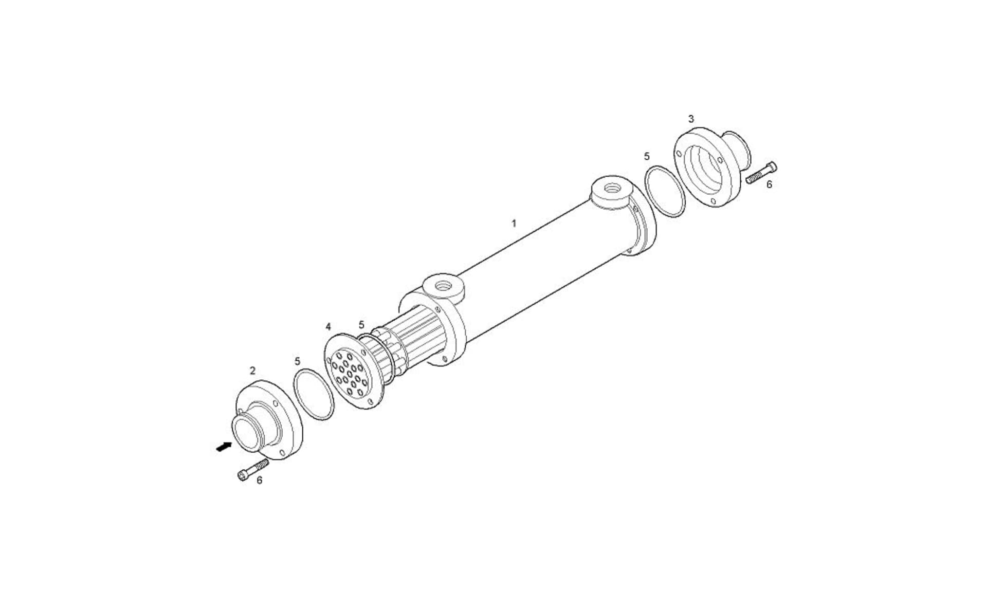 MARINE GEAR TWIN DISC MG 5075 A