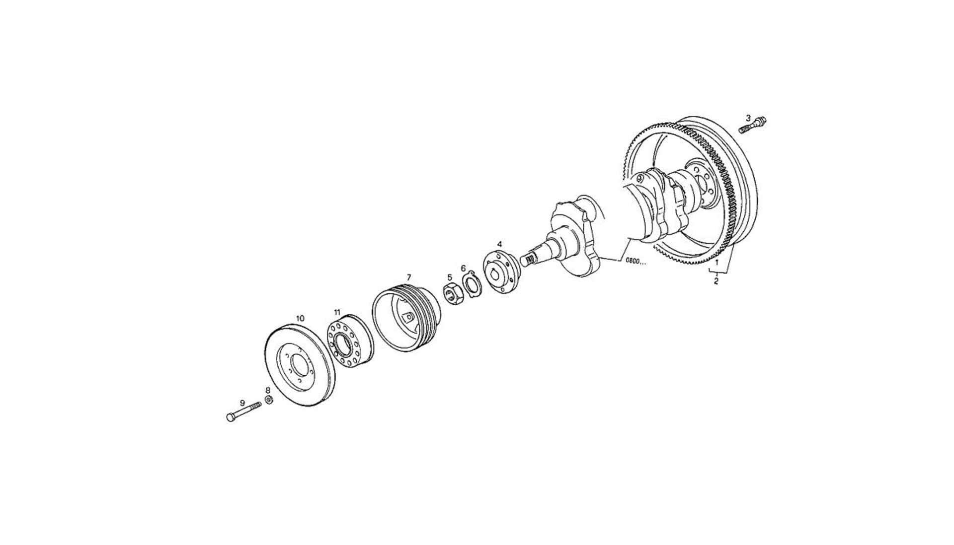 ENGINE FLYWHEEL - DAMPER