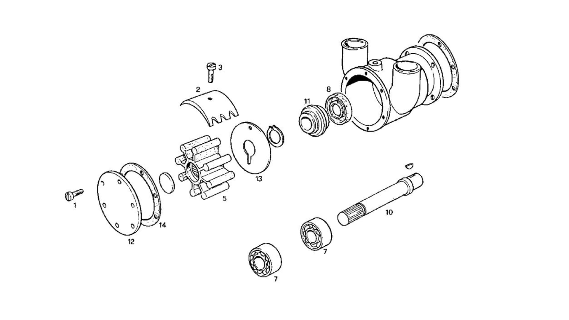 SEA WATER PUMP