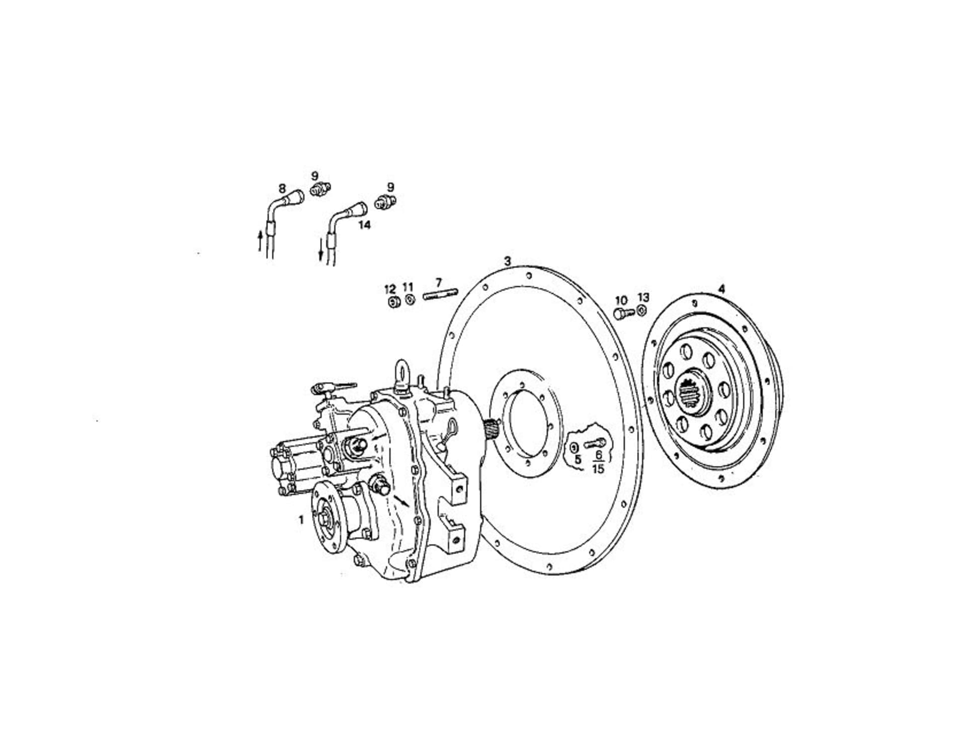 MARINE GEAR TECHNODRIVE TM 170 A