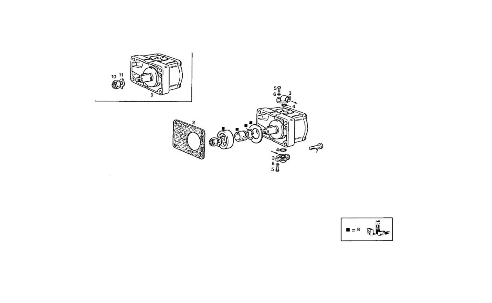 REAR HYDRAULIC PUMP