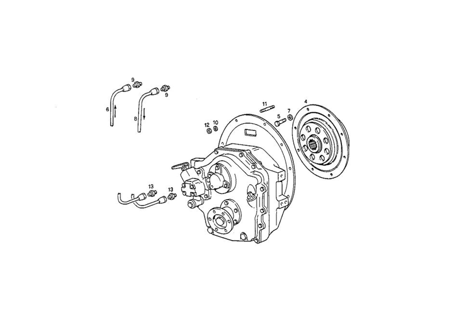 MARINE GEAR ZF-MPM IRM 280-1A
