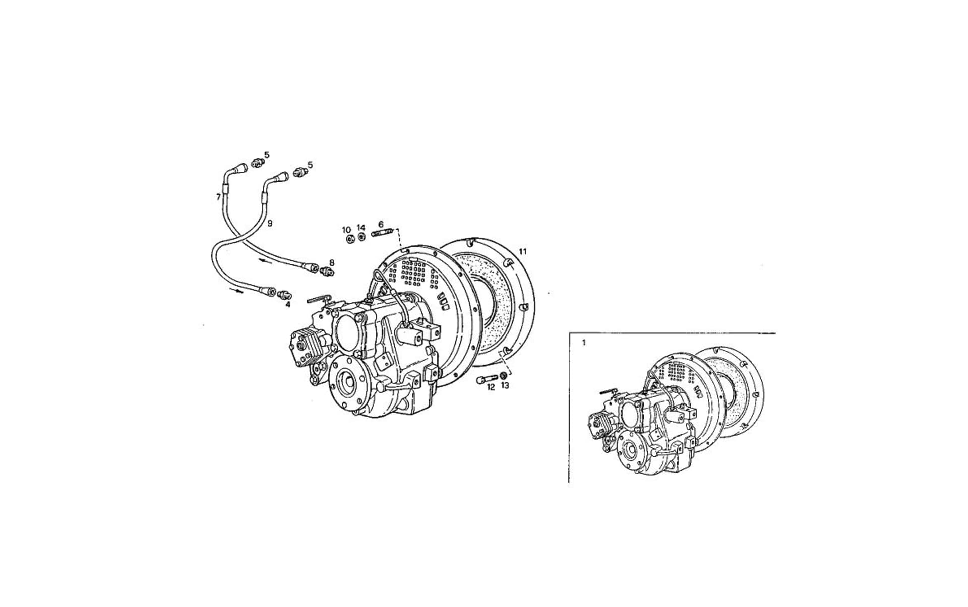 MARINE GEAR ZF-MPM IRM 280-1A