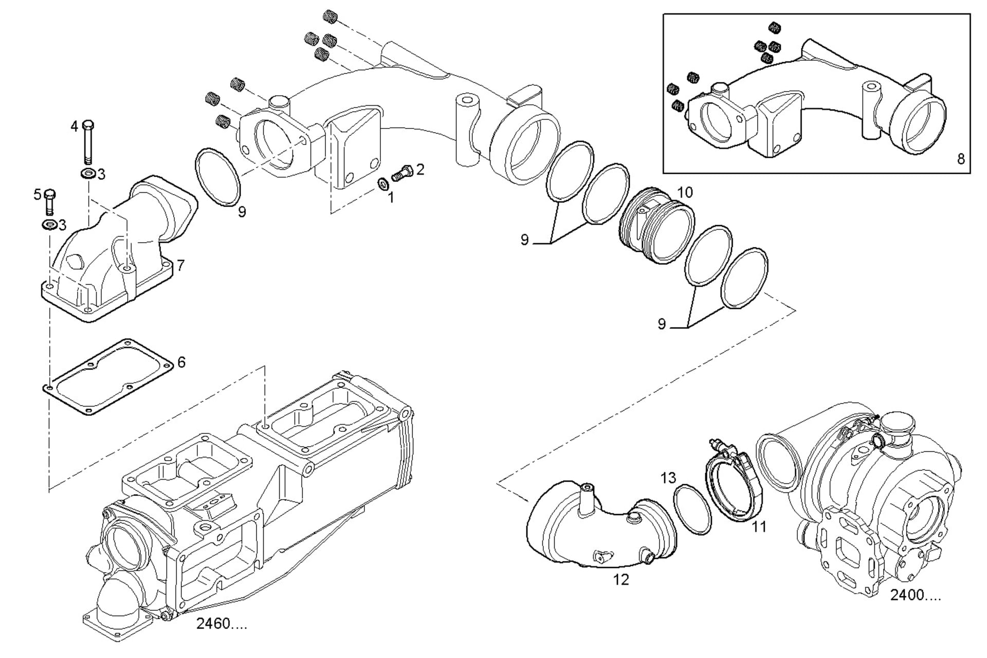 EXIT AIR PIPE