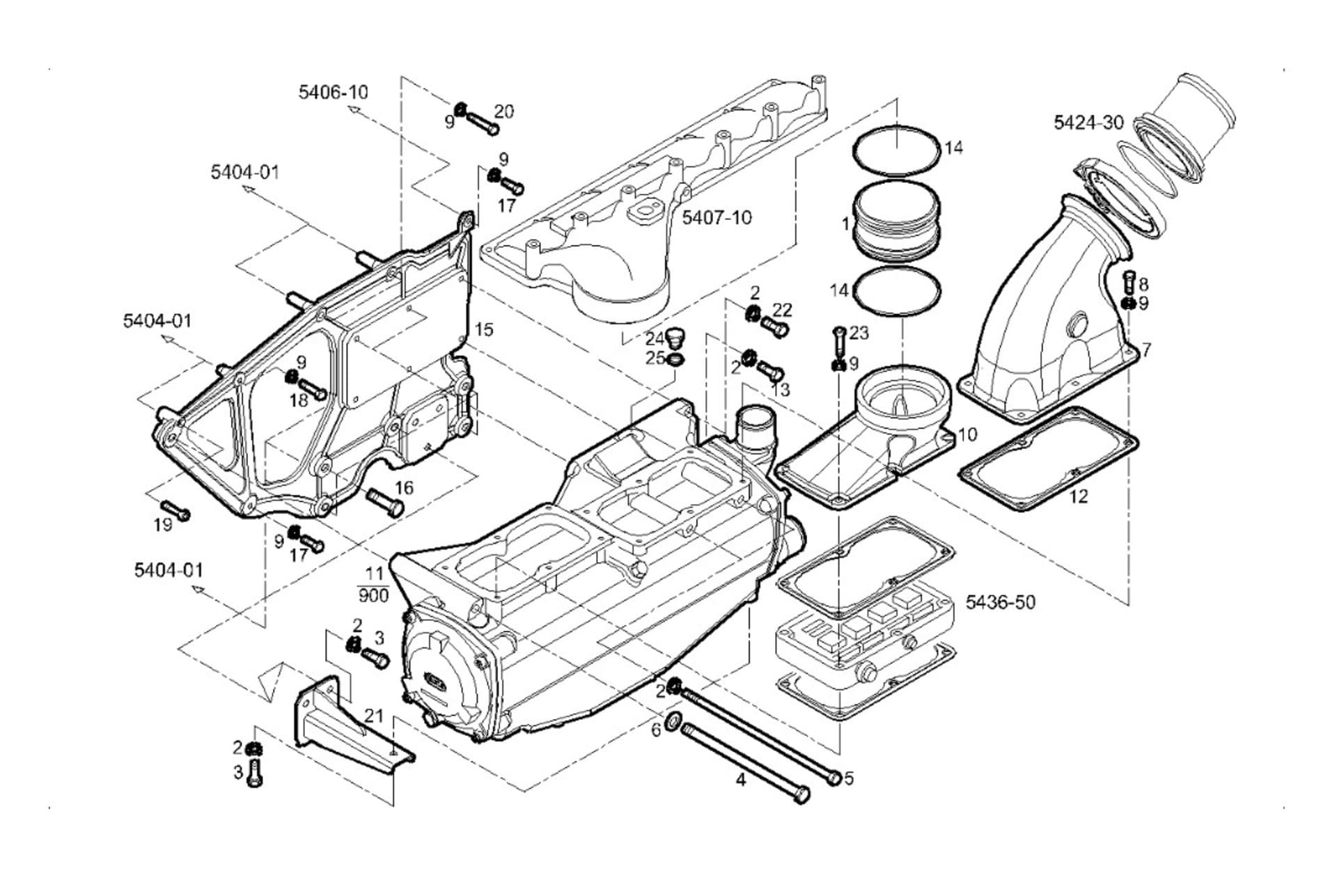 AIR-WATER HEAT EXCHANGER