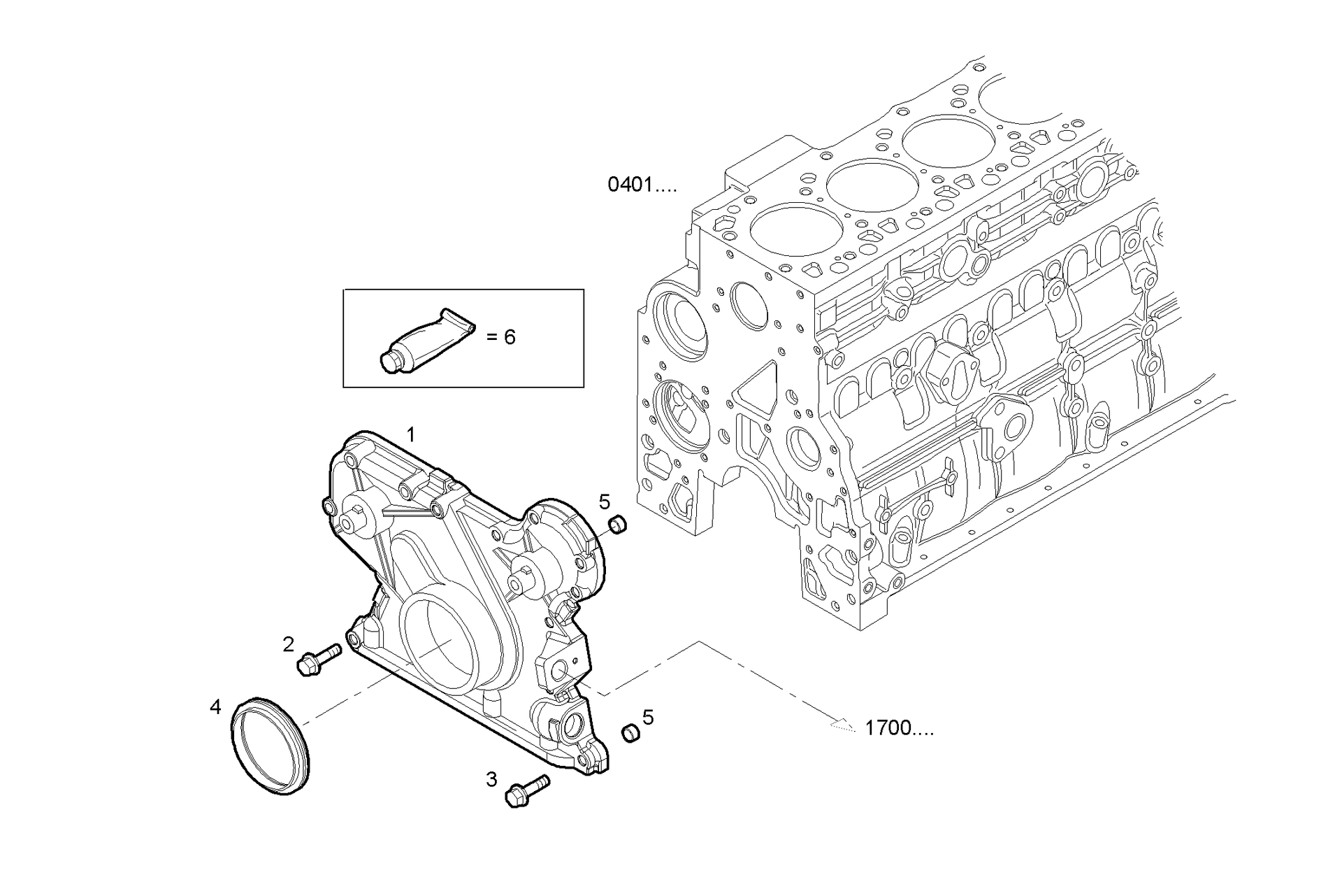 FRONT CRANKCASE COVER