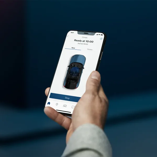 Eksterne app tjenester Volvo C40 fra Frydenbø Bilsenter