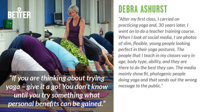 Debra Ashurst Yoga teacher