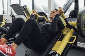 Hack Squat in the Strength and Conditioning Gym at Lee Valley Athletics Centre