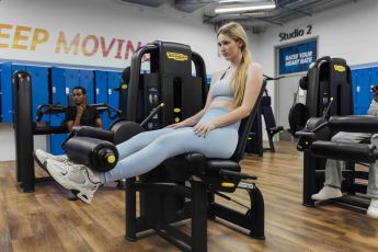 Gym workout at Lee Valley Ice Centre
