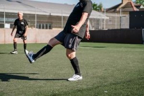 kicking a ball kicking a ball