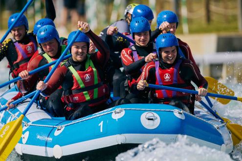 Team away days at Lee Valley White Water Centre