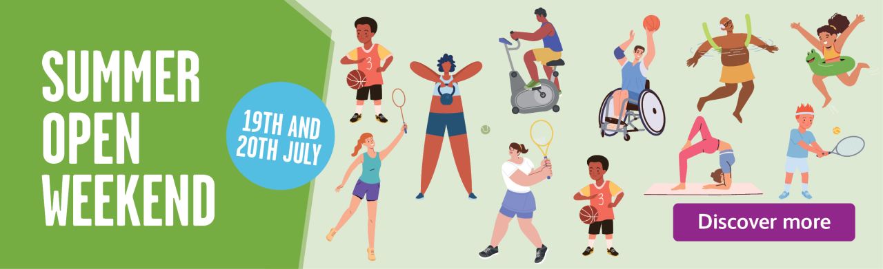 Summer Open Weekend at Morden Leisure Centre