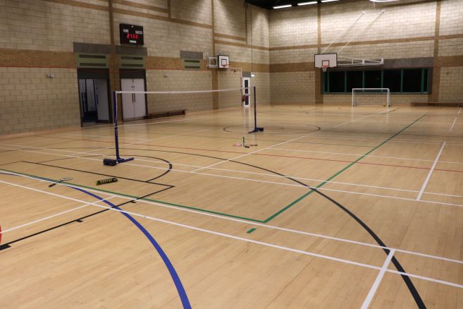 Indoor sports hall